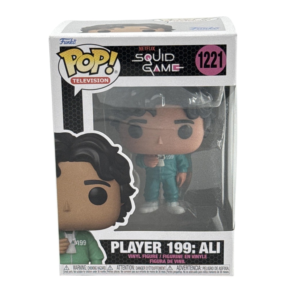 Funko Pop TV Squid Game Player 199: Ali #1221 Vinyl Figure Standard Multicolor